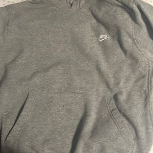 Men’s Nike sweatshirt, gray XL